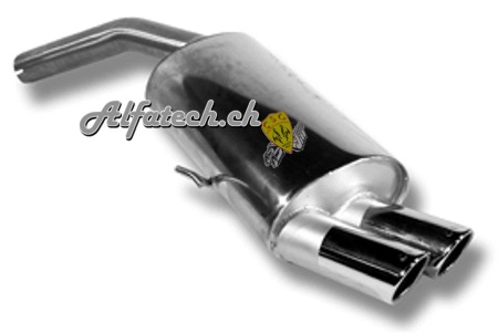 CSC Endschaldämpfer aus Edelstahl (AlfaTech Art.Nr. AL 370073i   CHF 720.00)
<br />Mein Verkaufspreis 500.-